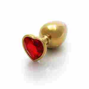 Heart Gem Butt Plug - Medium