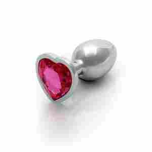 Heart Gem Butt Plug - Small