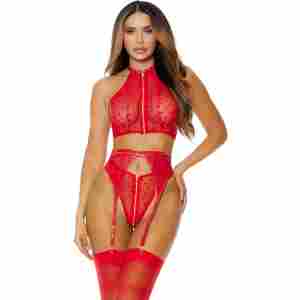I Heart You Lingerie Set - Lingerie Set - S