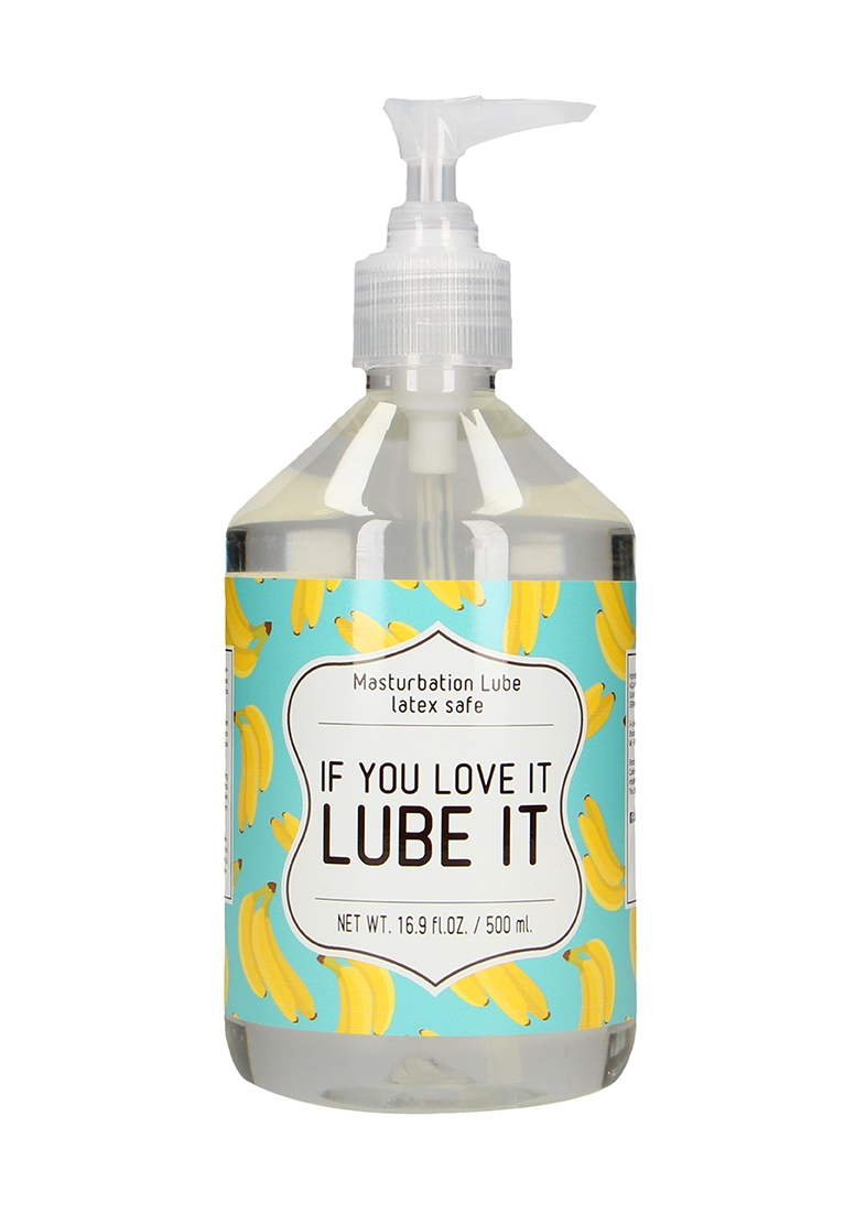 If You Love It. Lube It - Masturbation Lubricant - 17 fl oz / 500 ml