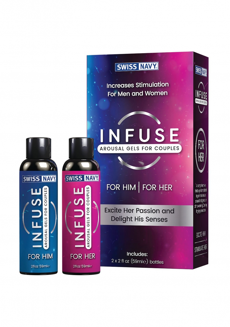 Infuse 2 In 1 Arousal Gel For Couples - 2 fl oz / 59 ml