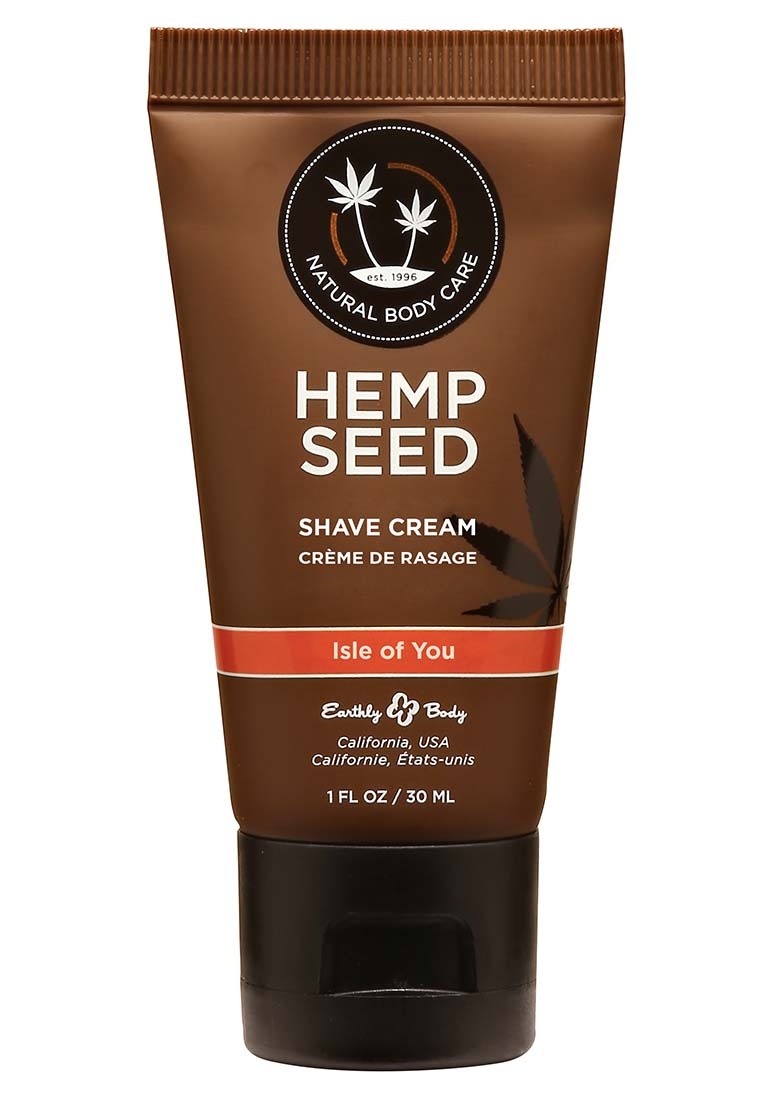 Isle of You - Hemp Seed Shave Cream - 1 fl oz / 30 ml