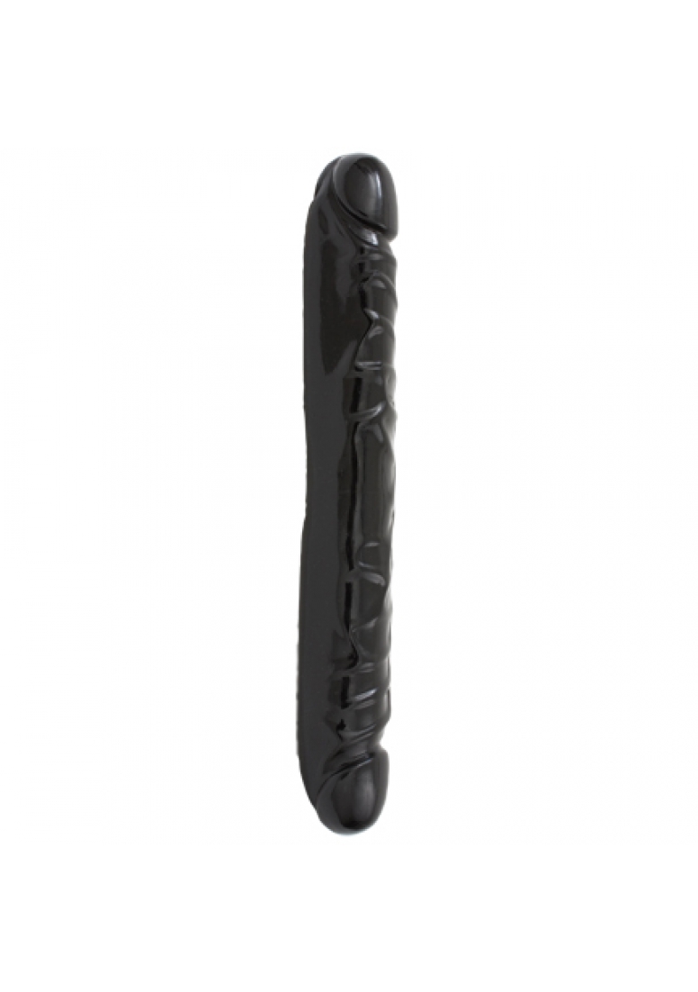 Jr. Veined Double Header - Dildo with Double Ends - 12" / 30 cm