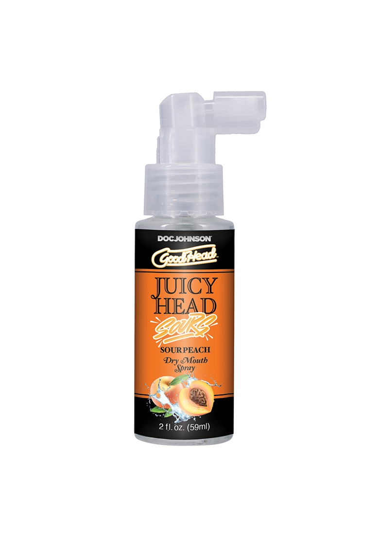 Juicy Head - Dry Mouth Spray - Sour Peach - 2 fl oz / 60 ml