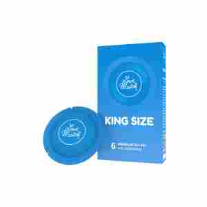 King Size - Condoms - 2.4 " / 60 mm - 6 Pieces