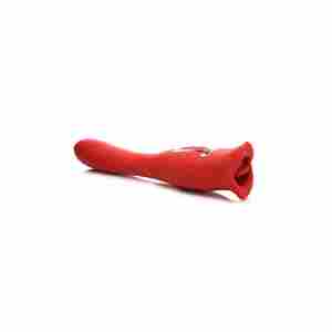 Kiss and Tell Pro - Dual-Ended Kissing Vibrator - Red
