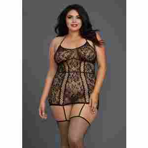 Lace Garter - Plus Size