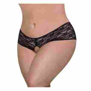 Lace Split Back Boy Short