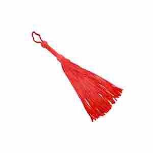 Leather Suede Flogger - Red