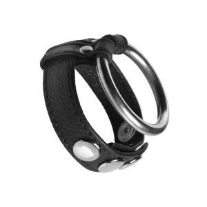 Leather and Steel - Cock and Ball Ring