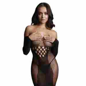 Long Sleeved Mini Dress - One Size