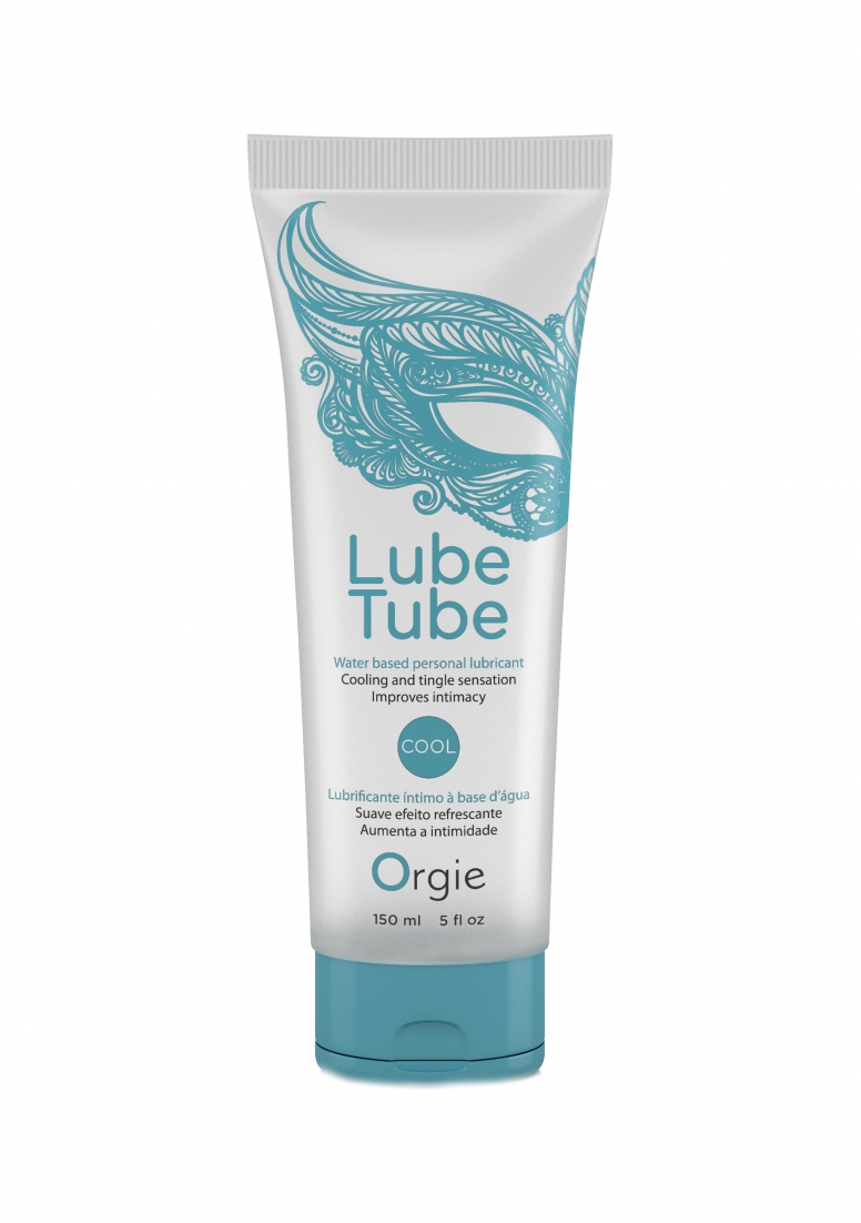 Lube Tube Cool - Waterbased Lubricant with a Cooling Effect - 5 fl oz / 150 ml