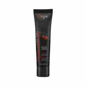 Lube Tube Strawberry - Waterbased Lubricant - 3 fl oz / 100 ml