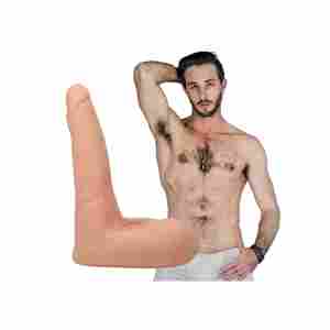 Lucas Frost - Realistic ULTRASKYN Dildo - 7" / 18 cm - Vanilla