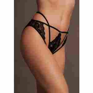 LГ©na - Brief with Open Crotch and Buttocks