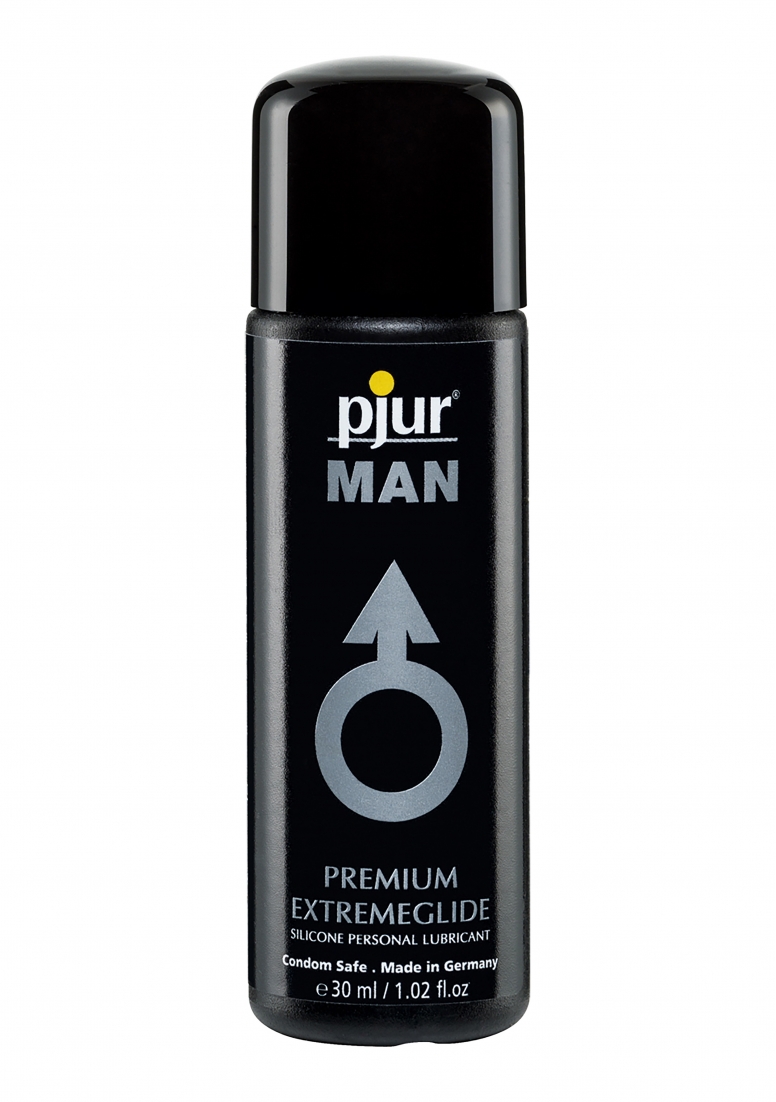 MAN Extreme Glide - Siliconebased Lubricant and Massage Gel for Men - 1 fl oz / 30 ml