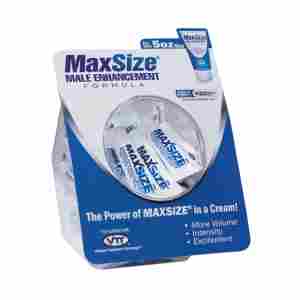 MAX Size - Enhancement Creme for Men - Fishbowl - 50 Pieces