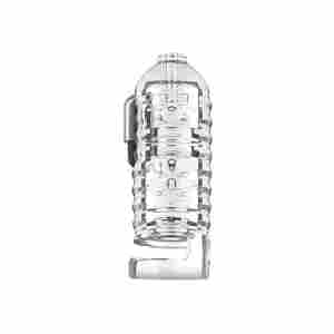 Milker TPE Masturbator with Ball Strap - Clear