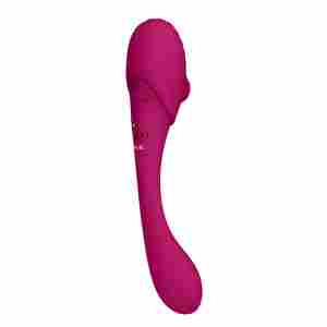 Mirai - Double Ended Pulse Wave & Air Wave Bendable Vibrator