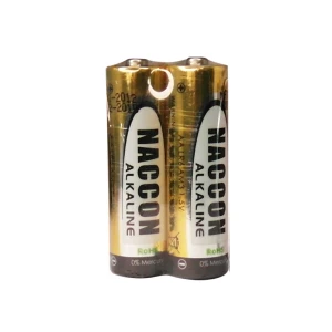 Naccon - 2 Pack Alkaline LR6 Battery AA