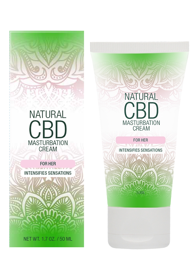 Natural CBD - Masturbation Cream for Her - 2 fl oz / 50 ml