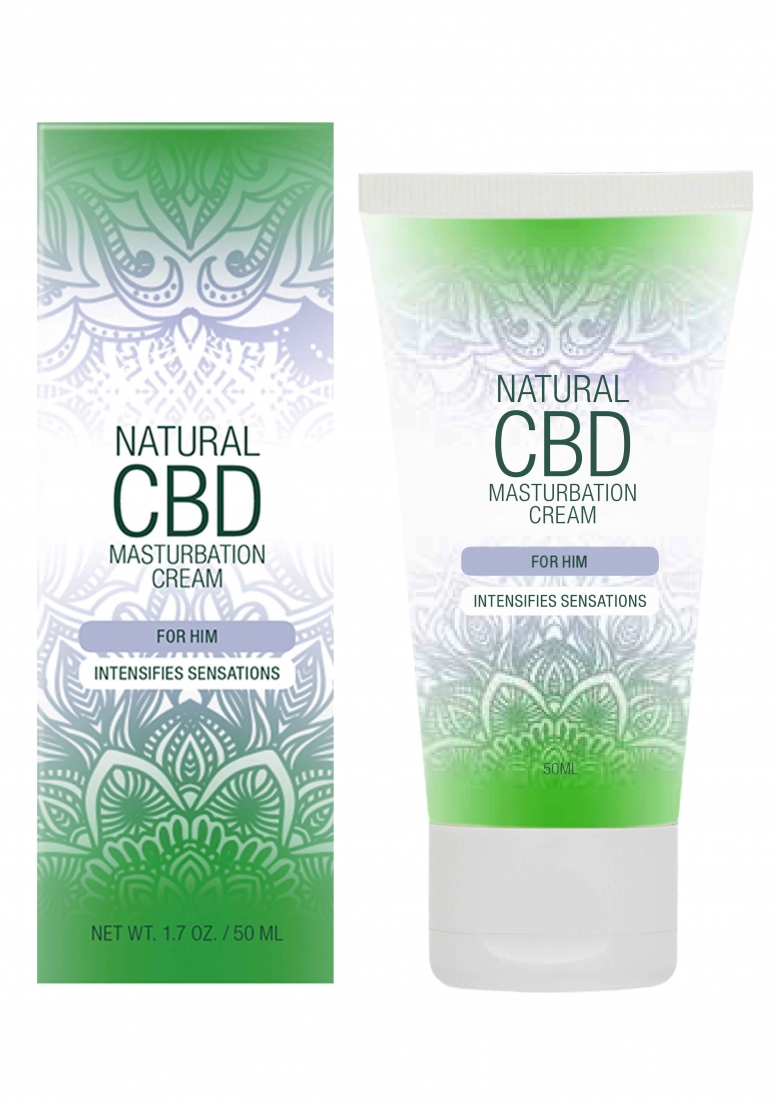 Natural CBD - Masturbation Cream for Him - 2 fl oz / 50 ml