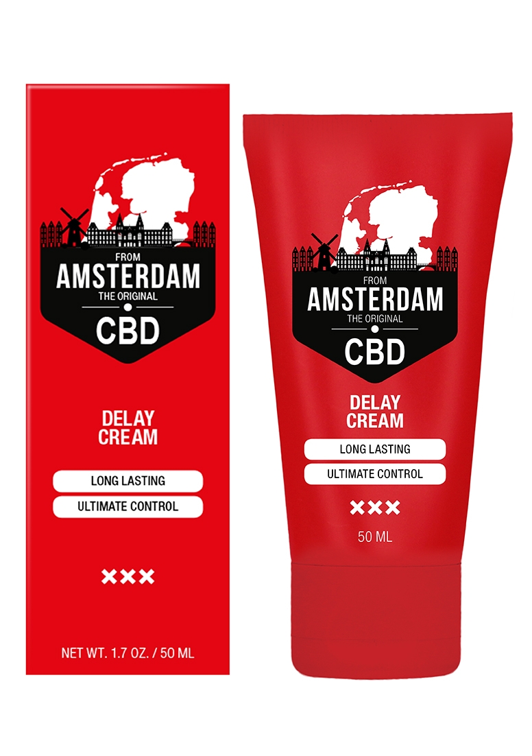 Original CBD from Amsterdam - Delay Cream - 2 fl oz / 50 ml