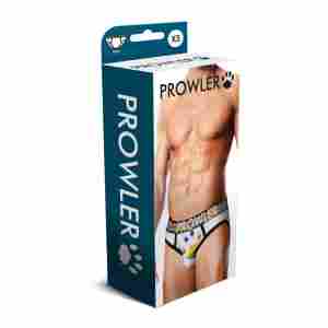 Oversized Paw Brief - S - White