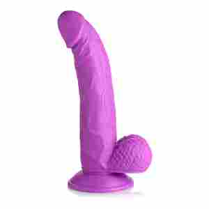 POP - Dildo with Balls - 7.5" / 19 cm