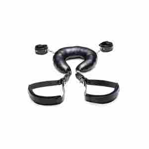 Padded Thigh Strap with Wrist Cuffs