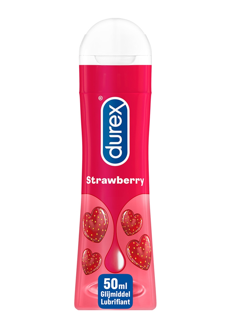 Play Strawberry Gel - Lubricant - 2 fl oz / 50 ml