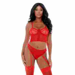 Ring Me Up - Bustier Set - S