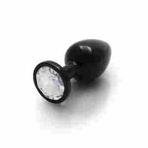 Round Gem Butt Plug - Medium