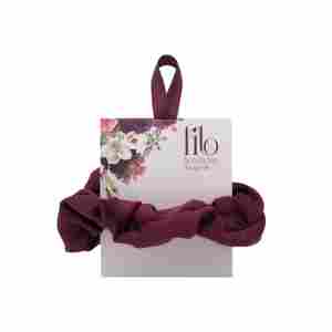 Scrunchie with Secret Pocket - Purple