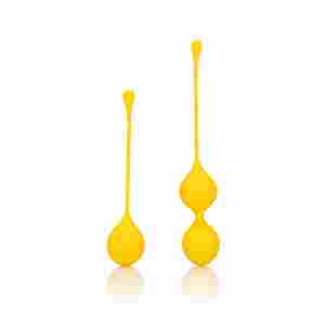 Silicone Kegel Balls Training Set - Carambola