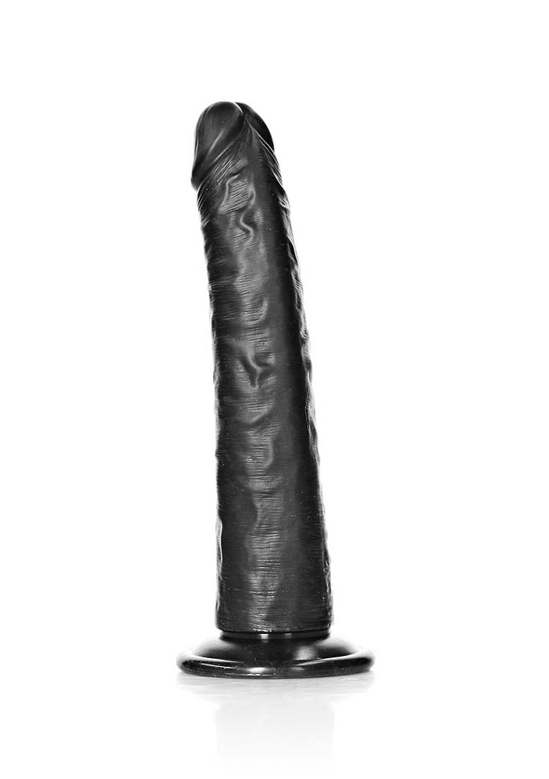 Slim Realistic Dildo with Suction Cup - 8" / 20
