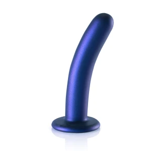 Smooth Silicone G-Spot Dildo - 6'' / 14