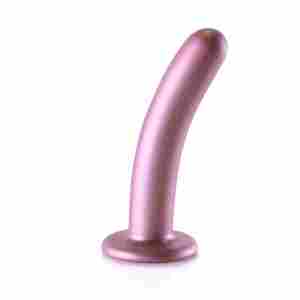 Smooth Silicone G-Spot Dildo - 6'' / 14
