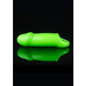 Smooth Thick Stretchy Penis Sheath - Glow in the Dark