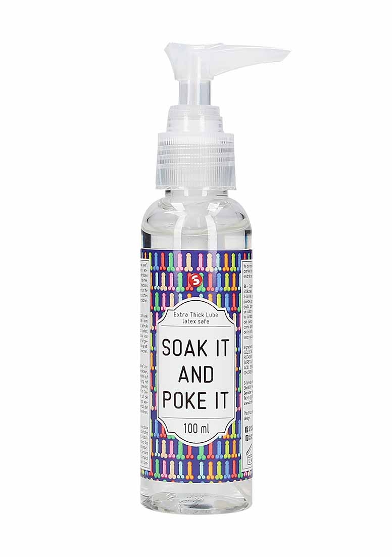 Soak It And Poke It - Extra Thick Lubricant - 3 fl oz / 100 ml