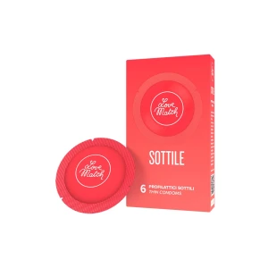 Sottile - Thin Condoms - 6 Pieces