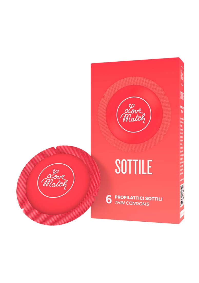 Sottile - Thin Condoms - 6 Pieces