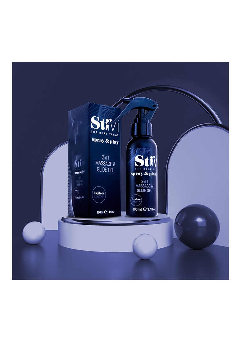 StiVi- Massage & Glide Gel - 3.4 fl oz / 100 ml