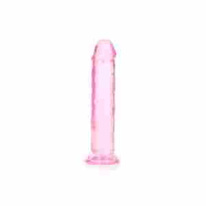 Straight Realistic Dildo with Suction Cup - 7'' / 18