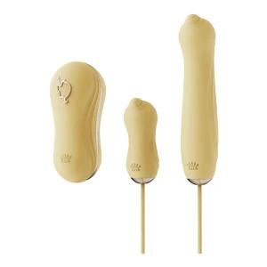 Sucking Vibrator with Pump and Different Attachments
