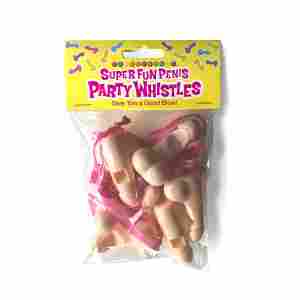 Super Fun Penis Party Whistles