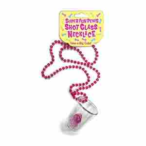Super Fun Penis Shot Glass Necklace