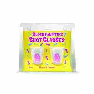 Super Fun Penis Shot Glasses - Set of 2