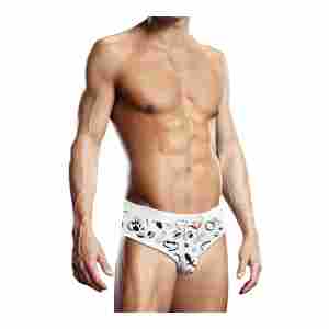 Swim Brief Puppie Print
