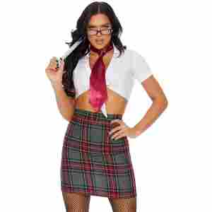 Tantelizing Teacher - Sexy Teacher Costume - L/XL
